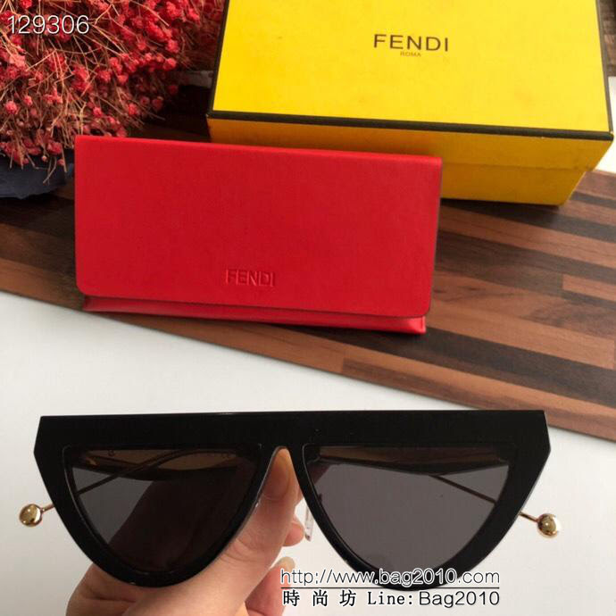 FENDI芬迪 原版 FENDI 走秀款 官網新品 女款太陽鏡 FF0381S  lly1518